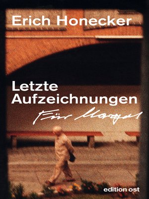 cover image of Letzte Aufzeichnungen